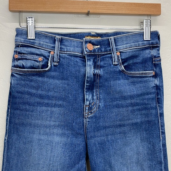 Mother The Weekender Fray In Walking On Coals Sz 25 blue - Picture 3 of 15